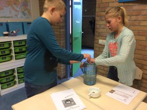 Techniekcircuit door juf Daphne.